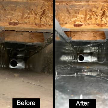 Air Duct Cleaning Before-and-After 2